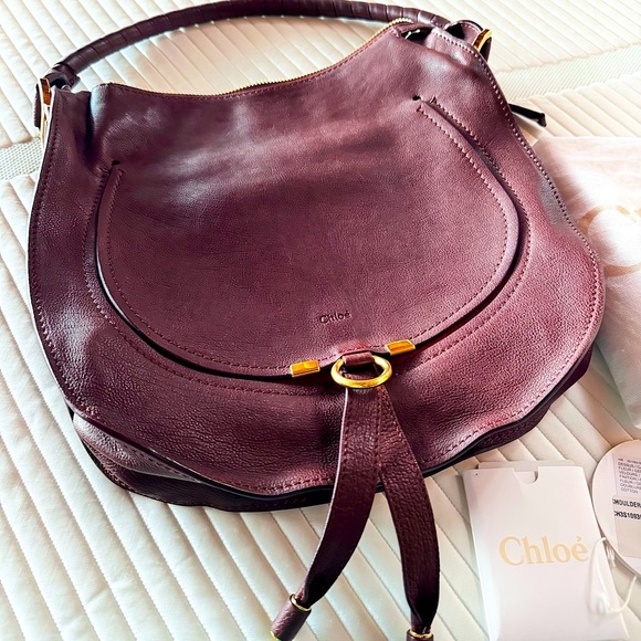 Chloe Bags Rare Chloe Marcie Calfskin Shoulder Bag Porte